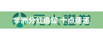 非洲分红追踪 十点速递
