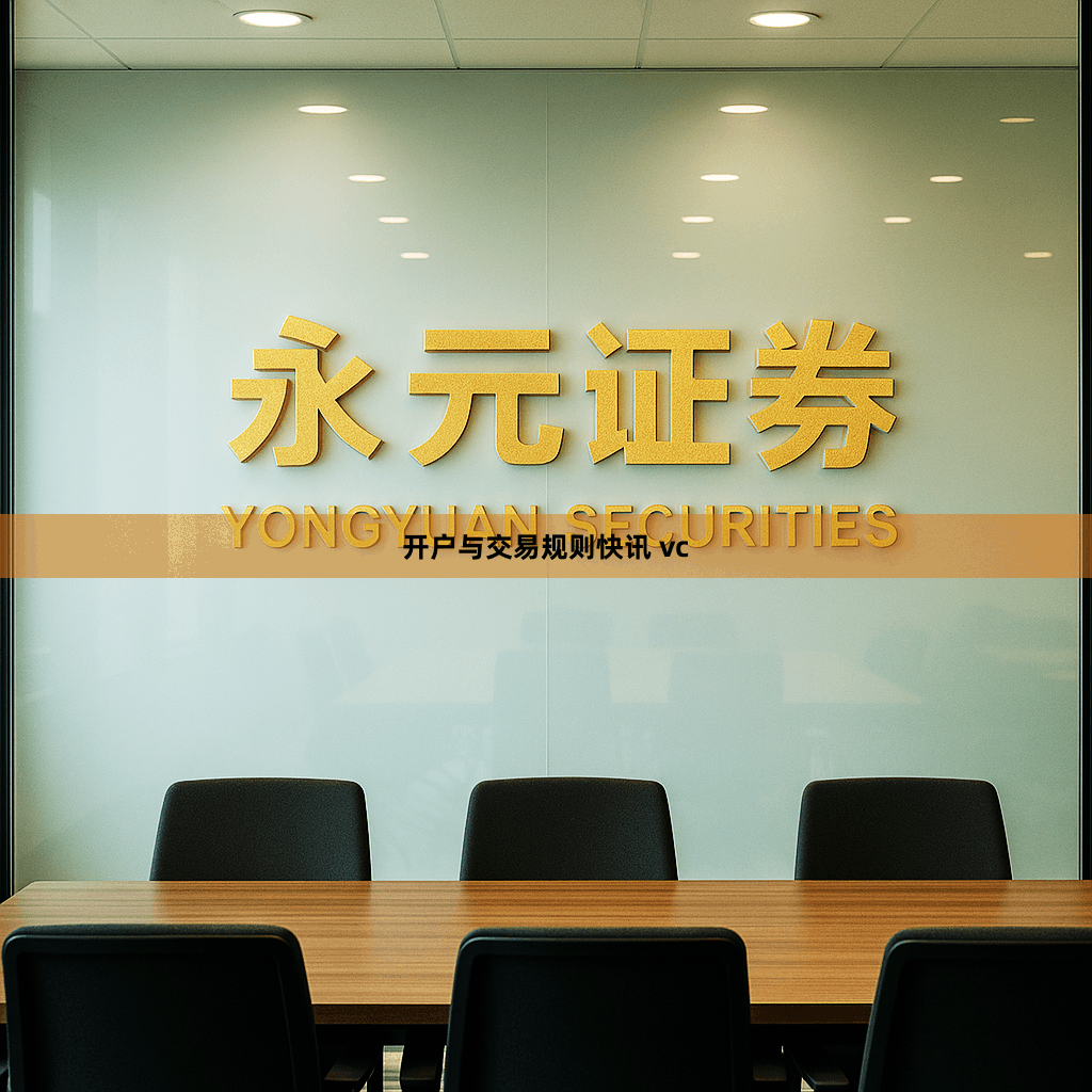 开户与交易规则快讯 vc